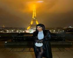 Ella visited  Paris  in January 2024 and shared a photograph of her in front of <a href=